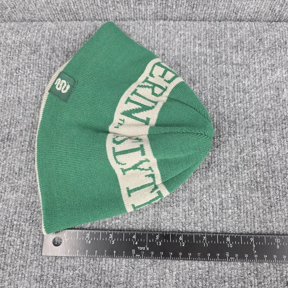 Harry Potter Slytherin Beanie Hat Reversible Green‎ Knit One Size Mens Hogwarts